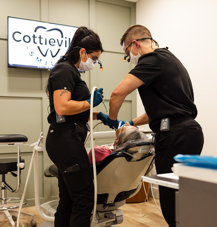 New patients at Cottleville Smiles Family Dentistry